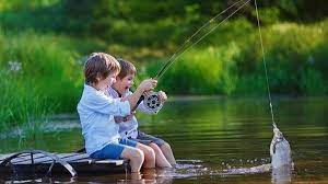 риболовля з дітьми
