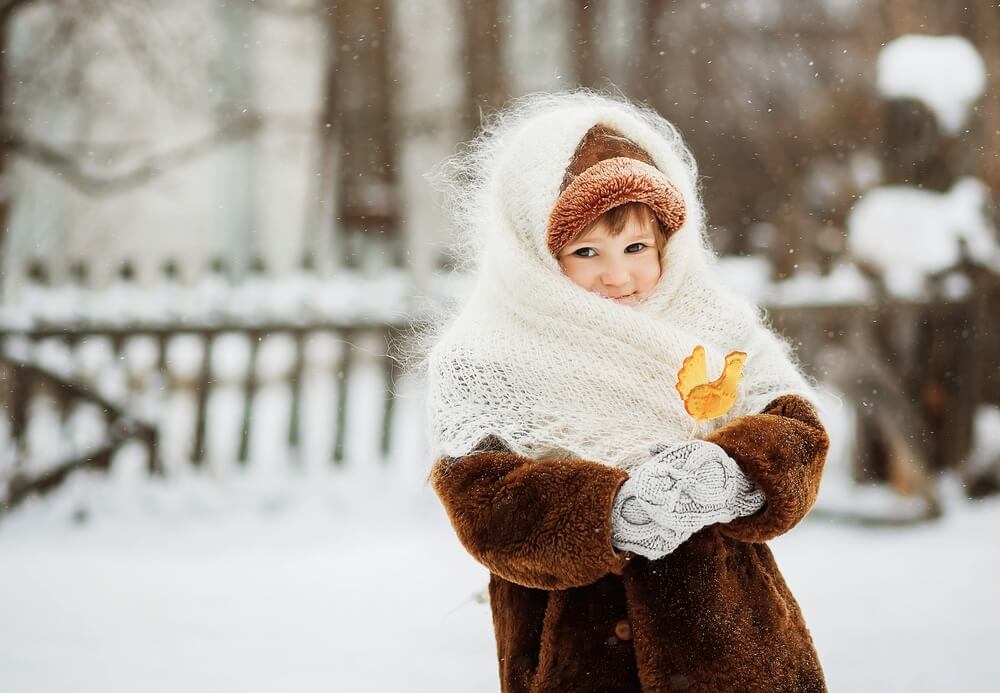 Як правильно одягати дитину взимку 