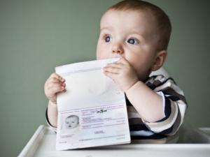 дитячий закордонний паспорт